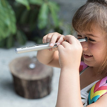 Educational Insights GeoSafari Pocket Scope - Portable Microscope for Kids, Mini Kids Telescope, 2-in-1 Discovery Toys to Take Anywhere, Outdoor Exploration, STEM Gifts for Boys & Girls Ages 6+ - size: Compact Spotting Scopes