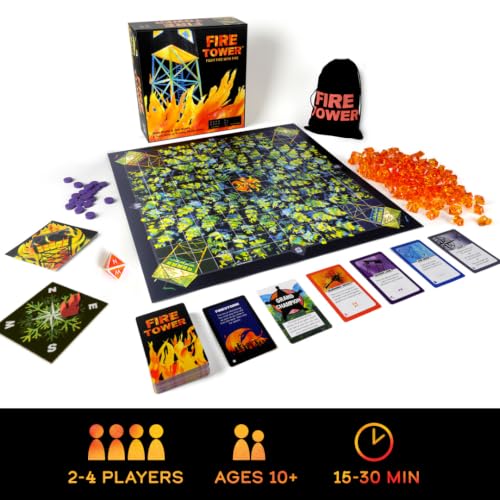 Runaway Parade Games Fire Tower Board Game Deluxe Edition