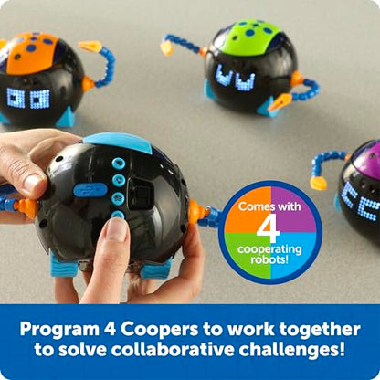 Learning Resources Cooper the STEM Robot Classroom Pack - Rechargeable - style: Cooper Classroom Set