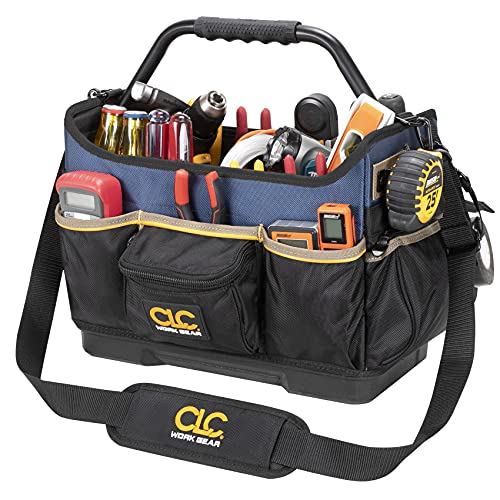 CLC Work Gear PB1580 15" Molded Base Open-Top Toolbox, Black - style: 15-Inch Toolbox