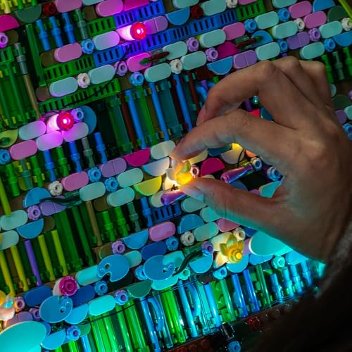 LocoLee Light kit Compatible with Lego 31220 Claude Monet – Bridge Over a Pond of Water Lilies - No Actual Model Only Lights, LED Lighting Compatible with Lego 31220 Monet (Standard Version) - style: Standard Version