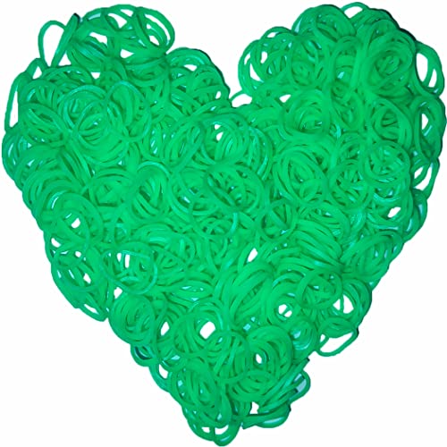 Loom Rubber Band Refill, Green 900 Pcs. - color: Green