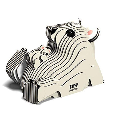 EUGY 3D Polar Bear Model, Craft Kit - style: Polar Bear