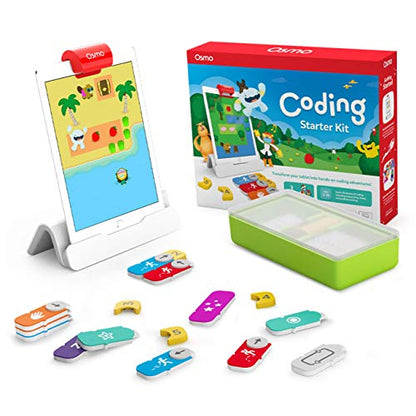 Osmo Coding Kit, Ages 5-10+, Coding for Kids, Learn to Code, STEM, iPad - style: Starter Kit for iPad