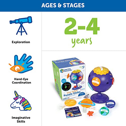 Learning Resources Solar System Puzzle Globe