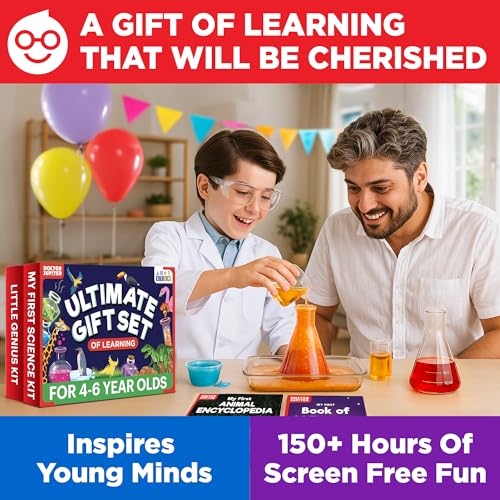 Doctor Jupiter Ultimate Gift Set of Learning for Kids Ages 4-6 - style: Ultimate Gift Set of Learning: 4+