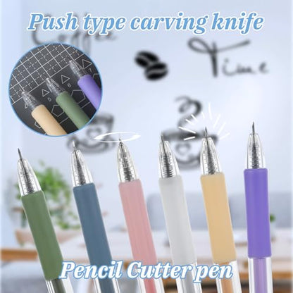 Cutting Craft Tool 6PC Precision Pen, Pen Tools, Blade Tool, Paper Knife