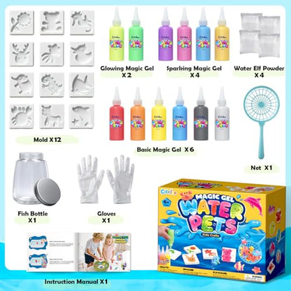 Magic Water Elf Craft Kits - DIY Squishy Maker Toys for Kids Ages 4-8