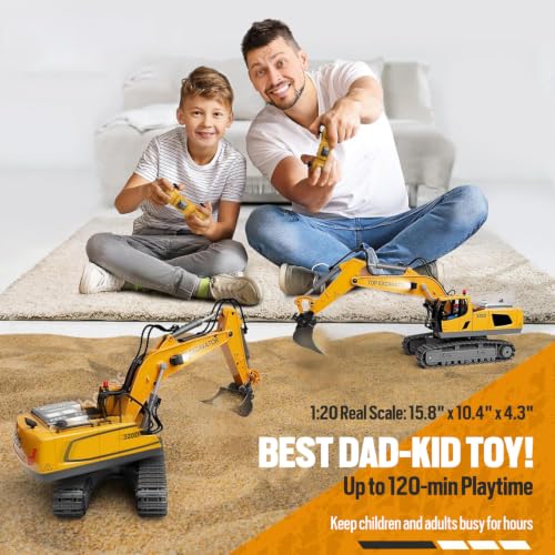 KIDMARKT Remote Control Excavator Toy for Boys - style: Excavator 1