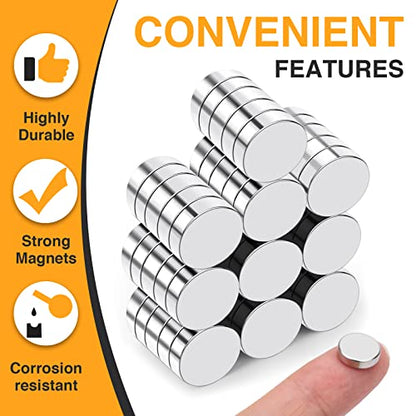 TRYMAG Small Rare Earth Magnets, 10x3mm 90Pcs - size: 10x3mm-90Pcs
