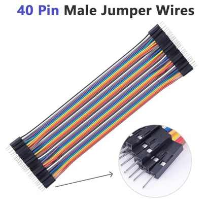 Aypzuke 10cm+20cm 240pcs Breadboard Jumper Wires Cable Kit, Male to Female, Female to Male, Compatible for Arduino and Raspberry Pi - size: 10cm+20cm