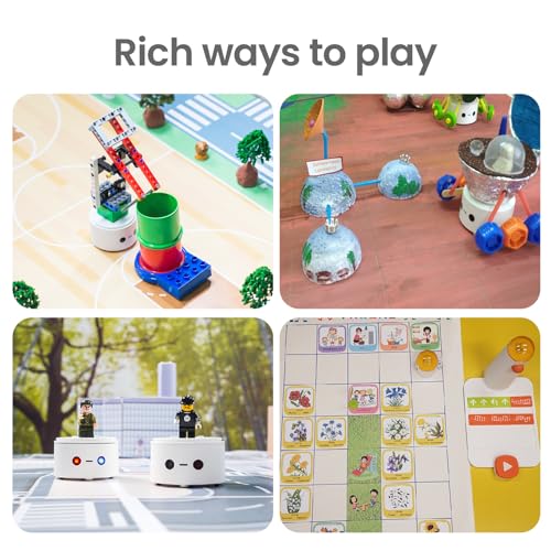 Coding Robot Set for Kids 4+, Screen-Free STEM Programming Toy