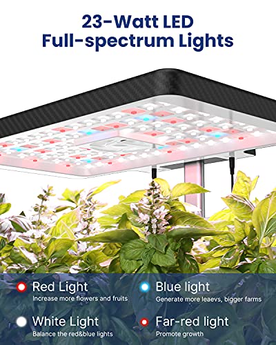 iDOO Indoor Garden Hydroponics Growing System for Growing Plants & Lettuce - size: 12Pods Kit