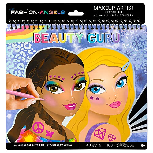 Fashion Angels Make-up & Hair Design Sketch Portfolio - color: Make-up & Hair