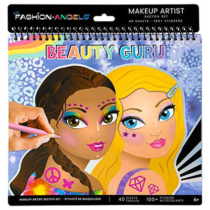 Fashion Angels Make-up & Hair Design Sketch Portfolio - color: Make-up & Hair