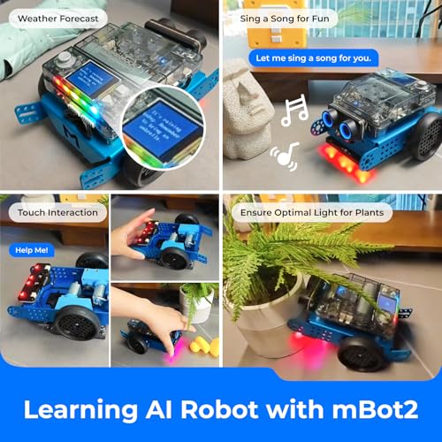 Makeblock mBot2 and AI Camera 2.0：All-in-One AI Vision Module for Education