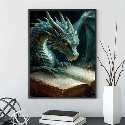 Ekuxom 5D Diamond Art Kits for Adults-Dragon Diamond Painting - color: Dragon-4