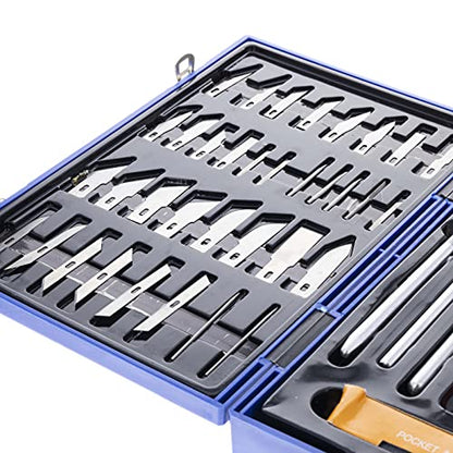 52pc Deluxe Utility Knife Complete Modeling Scrapbooking Set Hobby and Craft