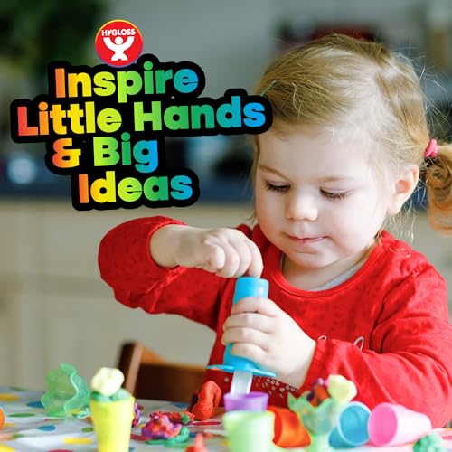 Hygloss 5-Piece Dough Extruder Set for Kids, Colorful Fun Shape Makers - color: Extruders (5 Pcs.)