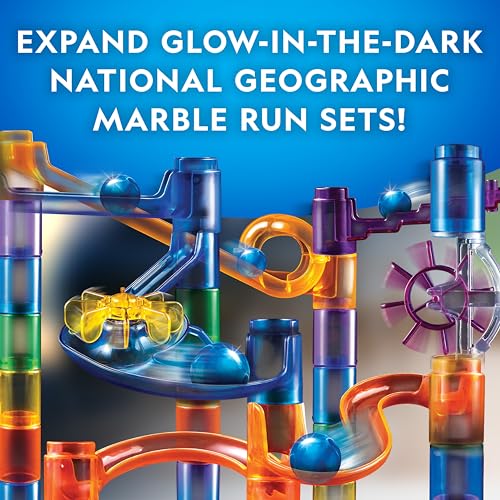 National Geographic Marble Run Building Set with Motorized Elevator - style: 95-Piece Marble Run