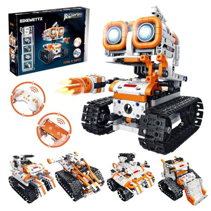 Coding Robot Building Kit for Kids, App Remote Control Compatible with Lego
