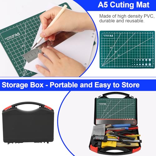 112 Pcs 3D Printer Tools Kit, 3D Printer Accessories for Cleaning,Finishing - color: 112PCS