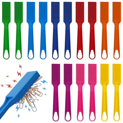 SAYAYA 16 PCS Magnetic Bingo Wands 7.87 Inch Colorful Magnet Sticks for Bingo Chips, Family Game Night, Science Learning, Counting Activities, and Educational Fun, Classroom Supplies - color: 16 Pcs