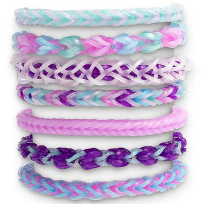 Rainbow Loom Treasure Box Sparkle Pop Edition DIY Bracelet Kit, 7000 Bands