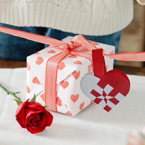 12 DIY Danish Heart Baskets. 4x4 Checkered Pattern with Central Star. Precut and Ready to Use, No Tools Needed. Traditional Weaving Paper Craft to Make Julehjerter. for Experienced Crafters - color: 4x4 With Center Star Kit