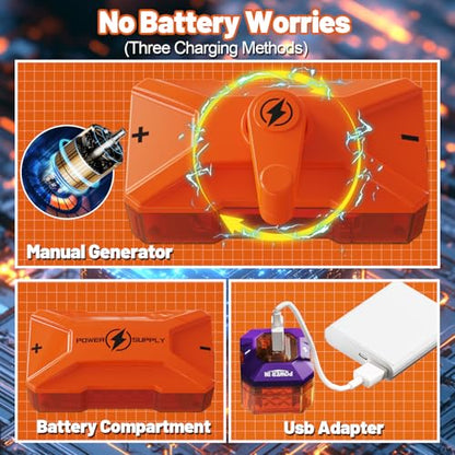 Science Kits for Kids - STEM Kits for Kids, Electronics Exploration Kit, Over 420 Projects, 50 Circuit Parts with Bubble Maker，Fan & Flying Helicopter, STEM Educational Toy Gifts for Boys& Girls - style: D9003-50 Circuit Parts