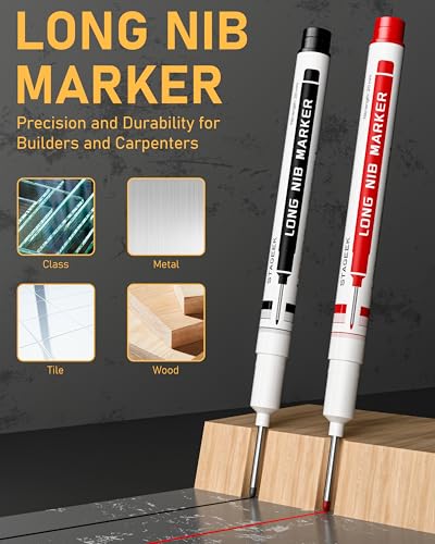 STAGEEK 17-in-1 Carpenter Pencils Set, Mechanical Pencils for Construction