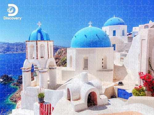 Prime 3D Discovery Landmarks, 500-Piece 3D Jigsaw Puzzle, 24x18