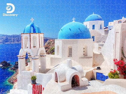 Prime 3D Discovery Landmarks, 500-Piece 3D Jigsaw Puzzle, 24x18