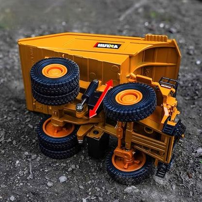 Gemini&Genius Small‑Size Dump Truck Toy for Kids, Construction Vehicle Toy - color: 1:60 Dump Truck