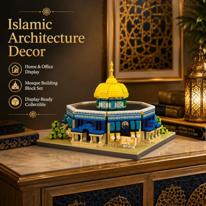 Dome of The Rock Micro Mini Building Blocks Sets 983 PCS - style: Dome of The Rock