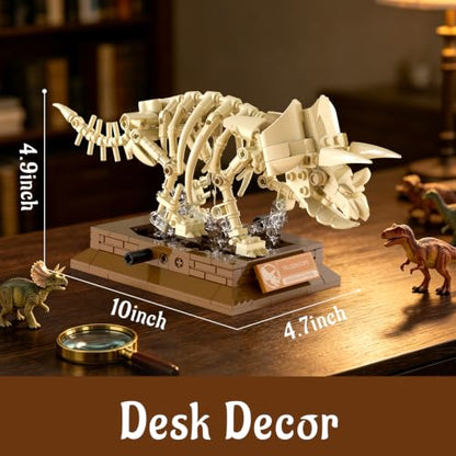Dinosaur Fossil Building Sets, Mechanical Dino Skeleton Model - color: Dinosaur