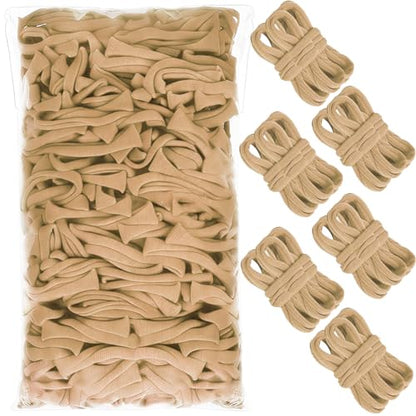 600 PCS Nylon Loom Refill Loops for 7 in Potholder Weaving Loom - Beige - color: Beige