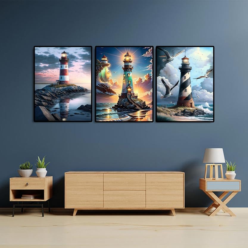 WUDWL 3 Pack Diamond Art Kits for Adults Diamond Painting Kits for Aduls - color: Q-023