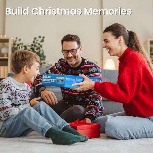 Sillbird Bundle - 2 Items Robot Building Kit with Remote Control & Solar Robot Toys, DIY Building Science Experiment Kit for Kids Aged 8-14, Christmas STEM Gift for Kids Teens Birthday