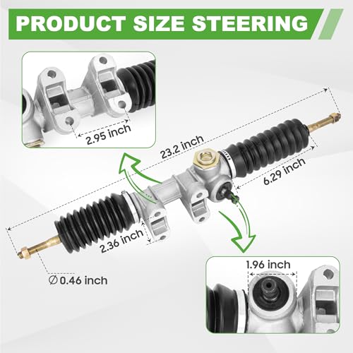10L0L Golf Cart Steering Gear Box Assembly for Yamaha G22 & G29 Drive