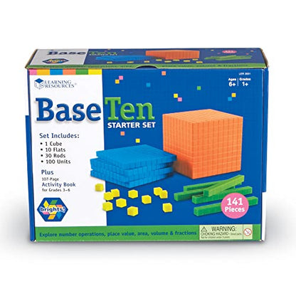Learning Resources Brights! Base 10 Starter Set - style: Brights! Starter Set