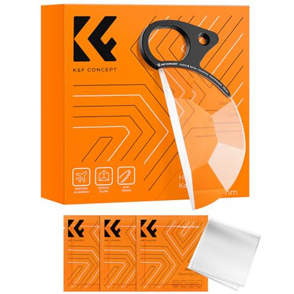 K&F CONCEPT 79mm Handheld Subtle Kaleidoscope Filter - size: 79mm