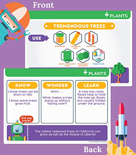 Carson Dellosa STEM Challenges, Hands-On, Science Kits, Ages 4-7 - style: STEM Challenge, Jr.