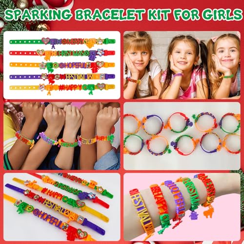Friendship Bracelet Making Kit, DIY Jewelry Kit for Kids Ages 5-12 - color: Festival
