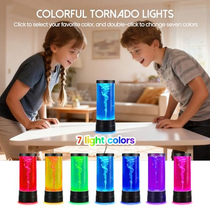 Tornado Lamp,Vortex lamp,Lava Lamp Gifts for Teen Boys,Kids,Girls