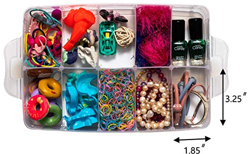 Sooyee 5 Layers Stackable Storage Container Clear - color: Clear, size: 5 Tier