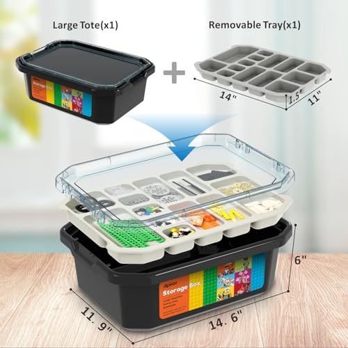Apitor Robot J with Storage Box, Creative Robot Building Kit, 6-in-1 Programmable Robot/Tank STEM Learning Toy, Educational Coding Gifts for 7-12 Years Old Kids - style: Robot J(Storage)