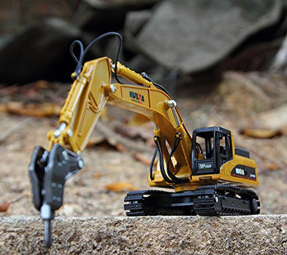 Gemini&Genius Drill Excavator, Demolition Machine Construction Vehicle Toys