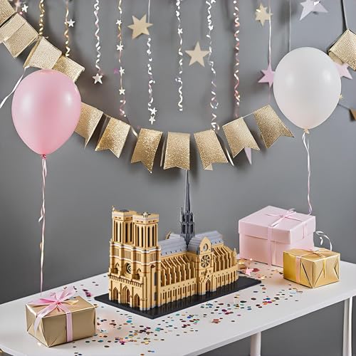YaJie Notre Dame de Paris Micro Building Blocks Set, 7380 PCS Model Kit - color: Paris 1