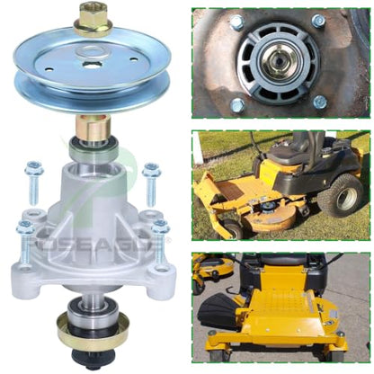 3 Pack 604214 Spindle Assembly for Hustler Raptor 52 inch Spindles - size: A13 3x604214 Spindle Kit